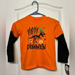 NWT Kids Halloween LS Tee
